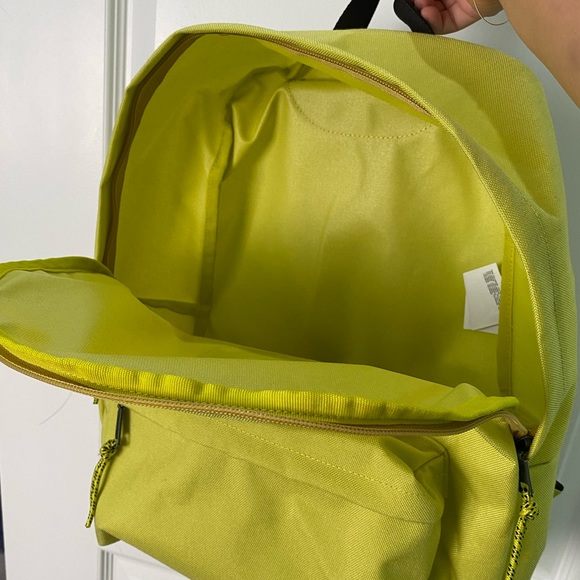 Napapijri Voyage Backpack in Yellow Lime - Picture 6 of 6